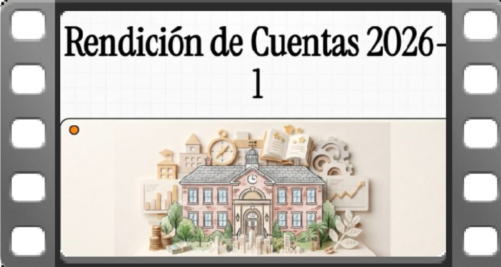 VIDEO SOCIALIZACIÓN AUDIENCIA DE RENDICIÓN DE CUENTAS SEMESTRE 1 2026